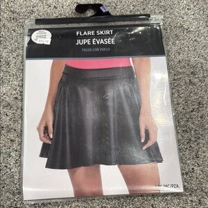 Flare Skirt in Black for women
